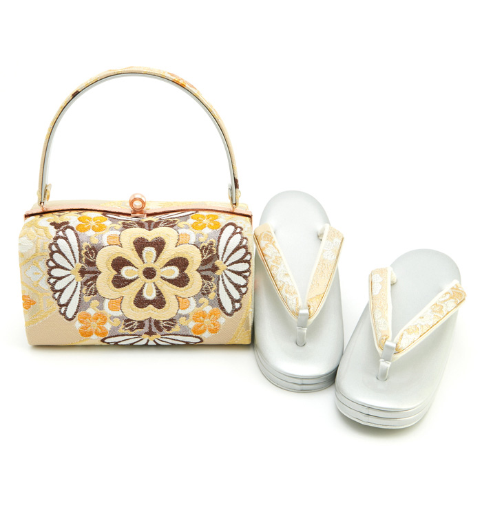 振袖・卒業袴用草履バッグ(足サイズ:22.5cm~24.0cm) No.5ZD-0497-00