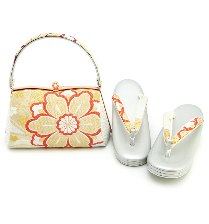 振袖・卒業袴用草履バッグ（足サイズ：23.0cm～24.5cm） No.5ZD-0499-00