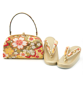 振袖・卒業袴用草履バッグ（足サイズ：23.0cm～24.5cm） No.5ZD-0534-00