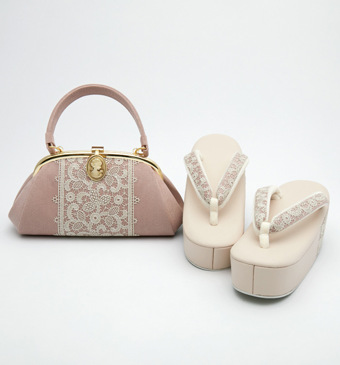 振袖・卒業袴用草履バッグ(足サイズ:23.0cm~24.5cm) No.5ZD-0543-10