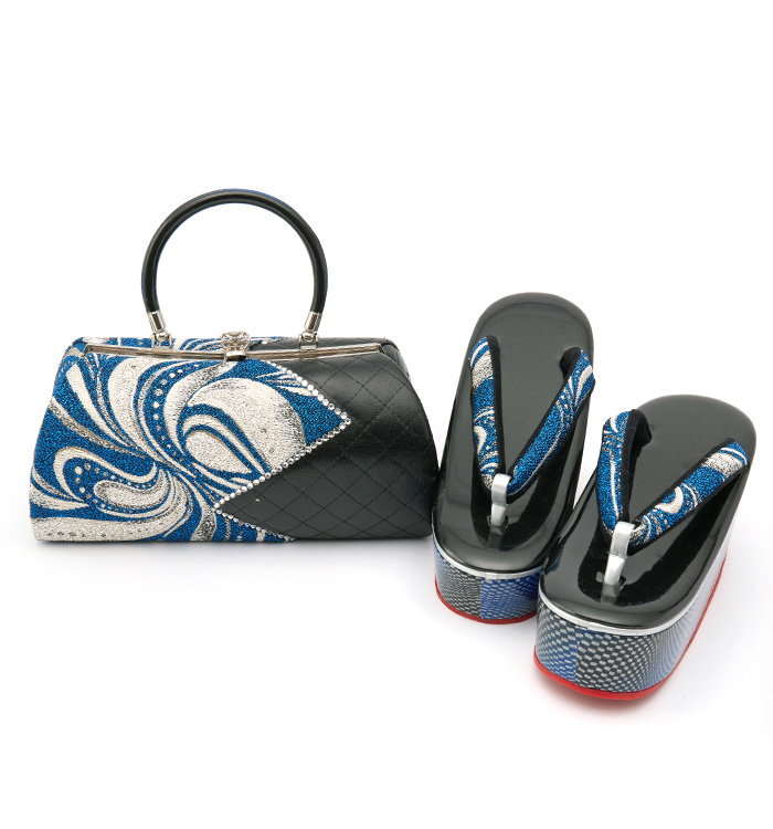 振袖・卒業袴用草履バッグ(足サイズ:23.0cm~24.5cm) No.5ZD-0545-00