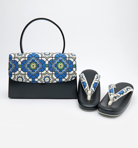 洒落用草履バッグ(足サイズ:23.0cm~24.5cm) No.5ZD-0577-00