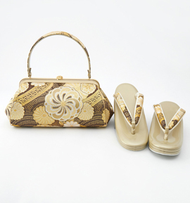 春爛漫 振袖・卒業袴用草履バッグ（足サイズ：23.0cm～24.5cm） No.5ZD-0604-00