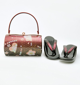 振袖用草履バッグ（足サイズ：23.0cm～24.5cm） No.5ZD-0630-10