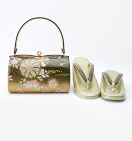 振袖・卒業袴用草履バッグ（足サイズ：23.0cm～24.5cm） No.5ZD-0631-00