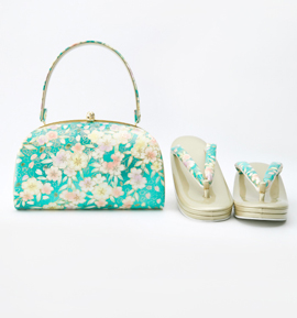 振袖・卒業袴用草履バッグ（足サイズ：23.0cm～24.5cm） No.5ZD-0639-10