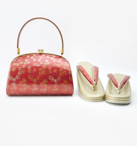 振袖・卒業袴用草履バッグ（足サイズ：23.0cm～24.5cm） No.5ZD-0640-00