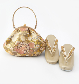 春爛漫 振袖・卒業袴用草履バッグ（足サイズ：23.0cm～24.5cm）No.5ZD-0689-10-R