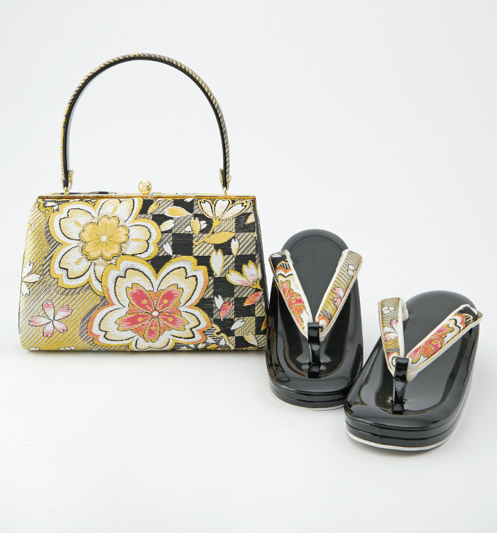 振袖・卒業袴用草履バッグ（足サイズ：23.0cm～24.5cm） No.5ZD-0698-00