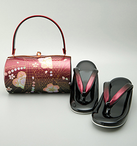 振袖・卒業袴用草履バッグ（足サイズ：23.0cm～24.5cm） No.5ZD-0755-00