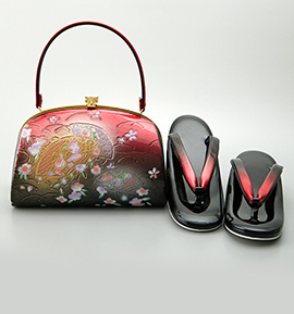 振袖・卒業袴用草履バッグ（足サイズ：23.0cm～24.5cm） No.5ZD-0758-00