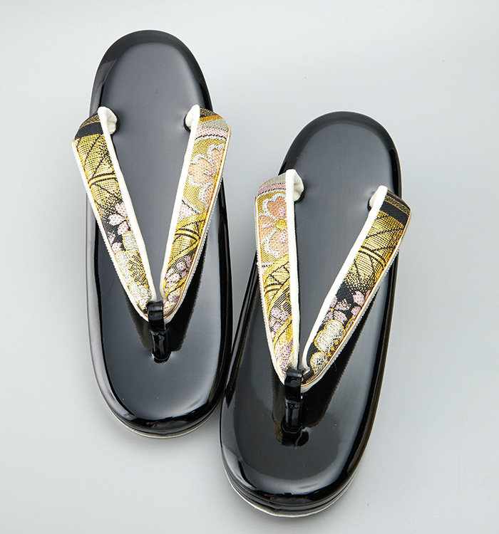 訳有り品】振袖・卒業袴用草履バッグ（足サイズ：23.0cm～24.5cm） No