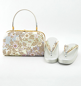 世美庵 礼装用草履バッグ(足サイズ:23.0cm~24.5cm) No.5ZD-0839-03