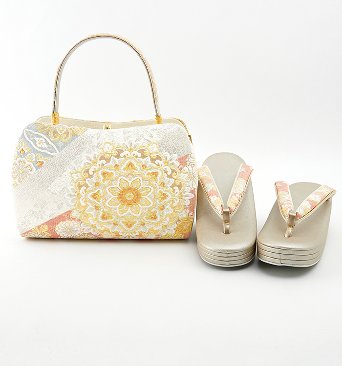 世美庵 礼装用草履バッグ（足サイズ：23.0cm～24.5cm） No.5ZD-0845-03