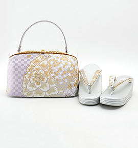 世美庵 礼装用草履バッグ（足サイズ：22.5cm～24.0cm） No.5ZD-0879-12