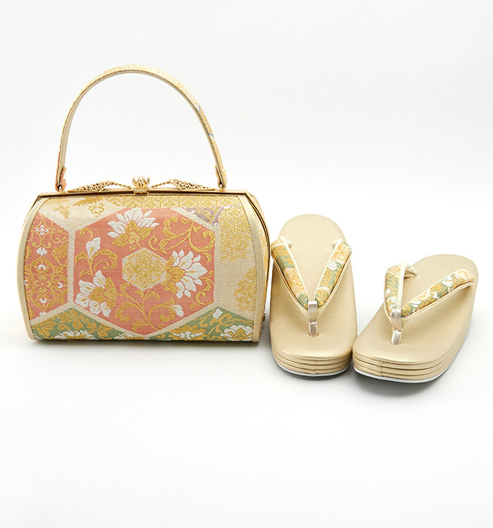 世美庵 礼装用草履バッグ（足サイズ：23.0cm～24.5cm） No.5ZD-0886-03