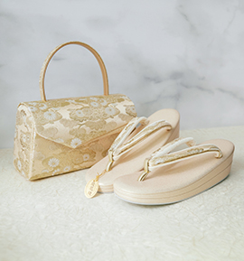 礼装用草履バッグ(足サイズ:25.0cm~26.5cm) No.5ZD-1020-04