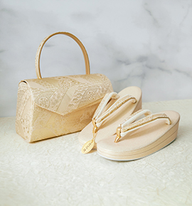 礼装用草履バッグ(足サイズ:21.0cm~22.5cm) No.5ZD-1023-01