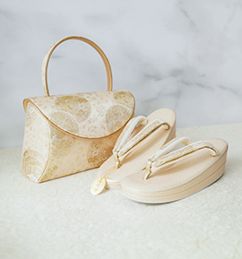 礼装用草履バッグ(足サイズ:21.0cm~22.5cm) No.5ZD-1031-01