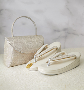 礼装用草履バッグ（足サイズ：23.0cm～24.5cm） No.5ZD-1092-10