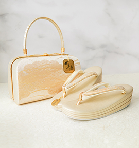 世美庵 礼装用草履バッグ（足サイズ：23.0cm～24.5cm） No.5ZD-1131-03