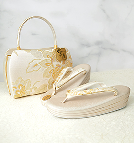 世美庵 礼装用草履バッグ（足サイズ：23.0cm～24.5cm） No.5ZD-1134-13