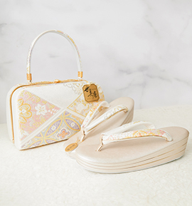 世美庵 礼装用草履バッグ（足サイズ：23.0cm～24.5cm） No.5ZD-1135-13