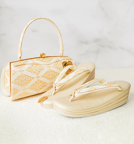 世美庵 礼装用草履バッグ（足サイズ：23.0cm～24.5cm） No.5ZD-1137-03