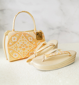 世美庵 礼装用草履バッグ（足サイズ：23.0cm～24.5cm） No.5ZD-1138-03