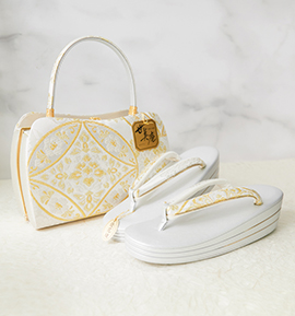 世美庵 礼装用草履バッグ(足サイズ:23.0cm~24.5cm) No.5ZD-1138-13