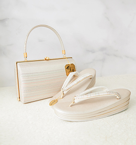 世美庵 礼装用草履バッグ（足サイズ：23.0cm～24.5cm） No.5ZD-1142-03