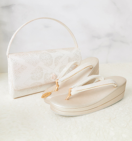 華三彩 礼装用草履バッグ（足サイズ：23.0cm～24.5cm） No.5ZD-1147-03