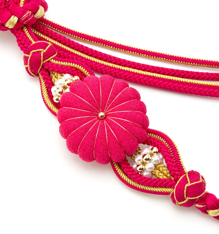 振袖用帯締め 正絹 万寿菊 No.5ZE-0436-00の通販｜きもの365