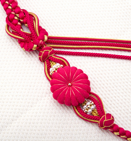 振袖用帯締め 正絹 万寿菊 No.5ZE-0436-40の通販｜きもの365