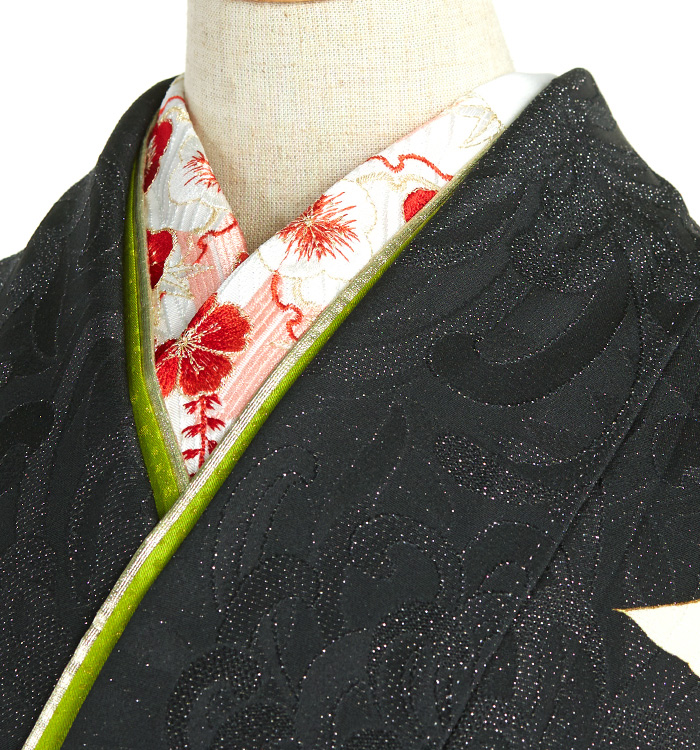 刺繍半衿 No.5ZE-0441-00の通販｜きもの365