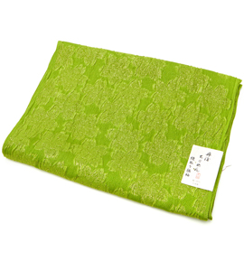 振袖用帯揚 正絹 金通し桜 No.5ZE-0448-30