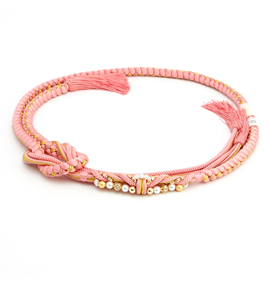 翠嵐工房 振袖用帯締め 正絹 良品 No.5ZE-0488-00