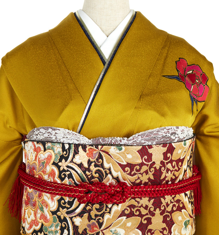 レース帯揚 振袖用 No.5ZE-1270-50の通販｜きもの365