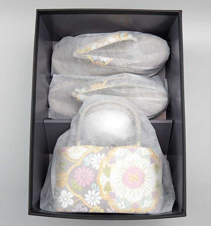 世美庵 振袖・卒業袴用草履バッグ（足サイズ：23.0cm～24.5cm） No.5ZE-1279-03_12