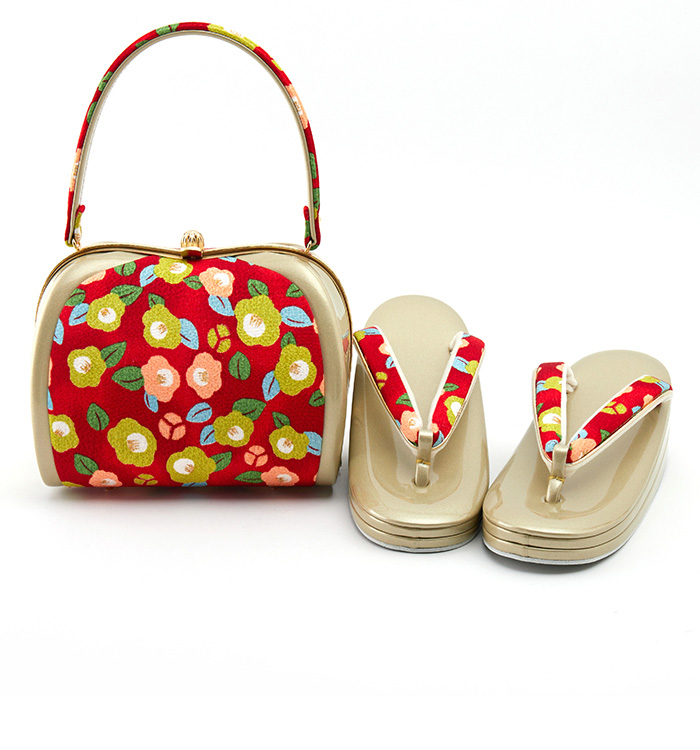 春爛漫 振袖・卒業袴用草履バッグ（足サイズ：23.0cm～24.5cm） No.5ZE-1286-03