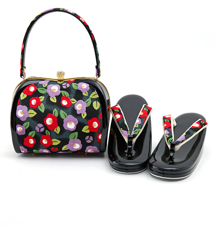 春爛漫 振袖・卒業袴用草履バッグ(足サイズ:22.5cm~24.0cm) No.5ZE-1286-12