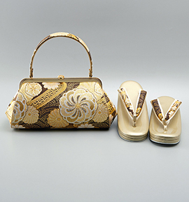 春爛漫 振袖・卒業袴用草履バッグ（足サイズ：23.0cm～24.5cm） No.5ZE-1292-13