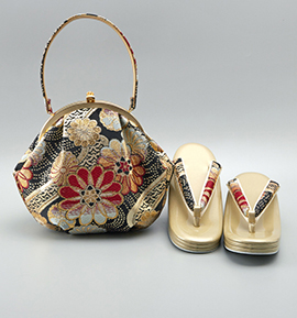 春爛漫 振袖・卒業袴用草履バッグ（足サイズ：23.0cm～24.5cm） No.5ZE-1298-13