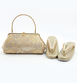 春爛漫 振袖・卒業袴用草履バッグ(足サイズ:23.0cm~24.5cm) No.5ZE-1300-03