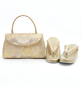 春爛漫 振袖・卒業袴用草履バッグ（足サイズ：23.0cm～24.5cm） No.5ZE-1301-03