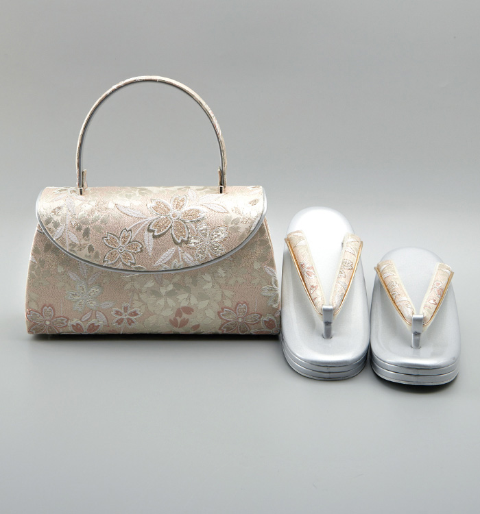 春爛漫 振袖・卒業袴用草履バッグ(足サイズ:23.0cm~24.5cm) No.5ZE-1303-13