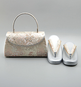 春爛漫 振袖・卒業袴用草履バッグ（足サイズ：23.0cm～24.5cm） No.5ZE-1303-13