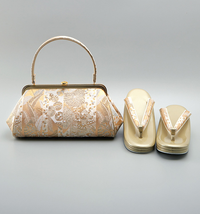 春爛漫 振袖・卒業袴用草履バッグ（足サイズ：23.0cm～24.5cm） No.5ZE-1304-03