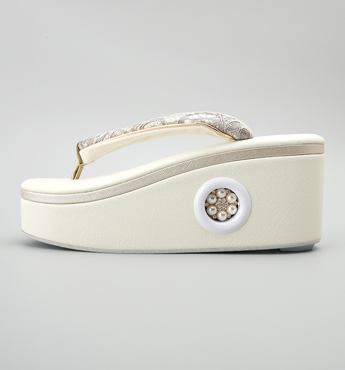 華三彩 振袖・卒業袴用草履バッグ（足サイズ：23.0cm～24.5cm） No.5ZE-1319-33-R_09