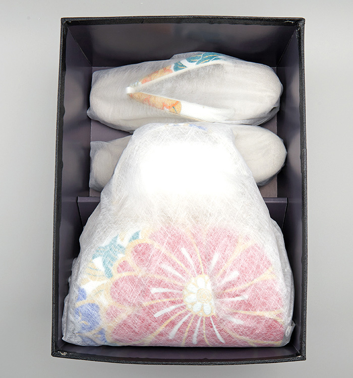 世美庵 振袖・卒業袴用草履バッグ（足サイズ：23.0cm～24.5cm） No.5ZE-1338-13-R_12